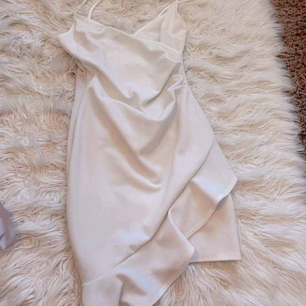 white dress